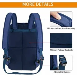 Sac Ventral Chien, Porte Chien Sac Transport Pour Chien Chat (M ) Sac à Dos Sortie, Voyage, Camping Sac Ventral De Transport Pour Petit Animaux Portable Et Sr Supporte Jusqu'a 12KG -Promos Patto Chou Boutique 100266463 4