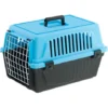 Ferplast ATLAS EL Panier De Transport Pour Chats Et Chiens De Petite Taille. Différentes Couleurs Et Mesures.. Variante 10 EL - Mesures: 32.5 X 48 X H 29 Cm - Bleu Clair