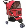 Bc-elec - 5663-0015Ared Poussette Pour Animaux à 3 Roues, Coloris Rouge