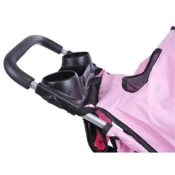 Bc-elec - 5663-0015Apink Poussette Pour Animaux à 3 Roues, Coloris Rose -Promos Patto Chou Boutique 138835 2