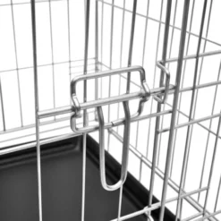 Cage Métallique Et Pliable Pour Chiens M VidaXL -Promos Patto Chou Boutique 1479417 4