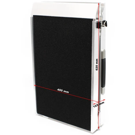 Rampe D'accès Pour Chien Rampe Pour Animaux 1x Pliable Alu Surface Antidérapante 122 X 38 Cm 115 Kg 3 Rampe D'accès Pour Chien Rampe Pour Animaux 1x Pliable Alu Surface Antidérapante 122 X 38 Cm 115 Kg – Image 3