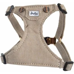 Harnais Chien Vintage Taupe Taille : T1