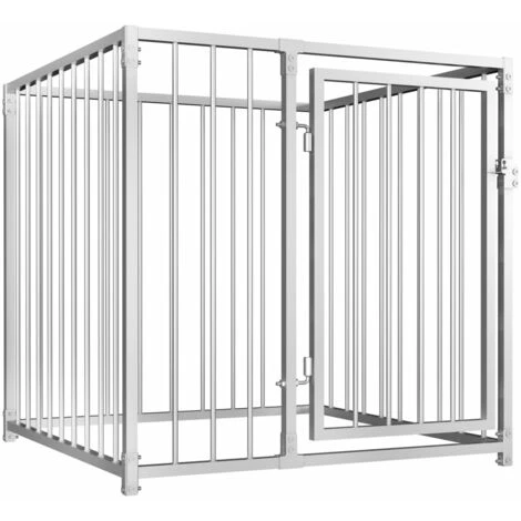 Chenil D'extérieur Pour Chiens 100 X 100 X 100 Cm VidaXL 1 Chenil D'extérieur Pour Chiens 100 X 100 X 100 Cm VidaXL