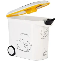 Récipient Alimentaire à Roulettes Dinner Is Served Chiens 15 L Curver -Promos Patto Chou Boutique 15878441 3