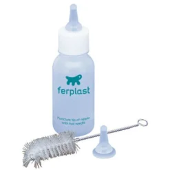 FERPLAST Biberon Et Tétine Pour Chiot Et Chaton 50 Ml PM
