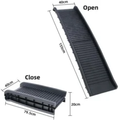 Mucola Rampe D'accès Pour Chien Pliable Max 90KG Télescope Télescopique Aide à L'embarquement Escalier Pour Chien Escalier Pour Chien Escalier D'animal -Promos Patto Chou Boutique 16436368 5