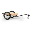 Companion Travel Remorque De Vélo 40 Kg - Pneus 16 - Noir & Bois