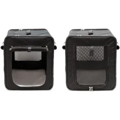 Cage Transport Pliable Animaux Domestiques XL (94x66x74 Cm) Coussin Amovible Caisse Abri Chien -Promos Patto Chou Boutique 17917343 4