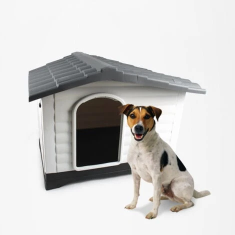Niche De Jardin Pour Petits Chiens En Plastique Avec Plateforme Lola 1 Niche De Jardin Pour Petits Chiens En Plastique Avec Plateforme Lola