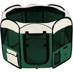 Parc Pour Chien Chat Pliable,125*125*61cm,49cm*61cm*8pcs + 1 Housse De Transport-Vert 9 Parc Pour Chien Chat Pliable,125*125*61cm,49cm*61cm*8pcs + 1 Housse De Transport-Vert -Promos Patto Chou Boutique 23051412 5