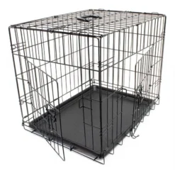 Cage De Transport Pliable En Fil Métallique Petits Animaux Caisse De Transport Métallique Taille XS