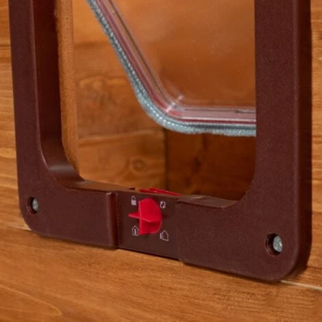 Niche Autochauffante En Bois Pour Chat Avec Porte Et Fenêtre 5 Niche Autochauffante En Bois Pour Chat Avec Porte Et Fenêtre – Image 5