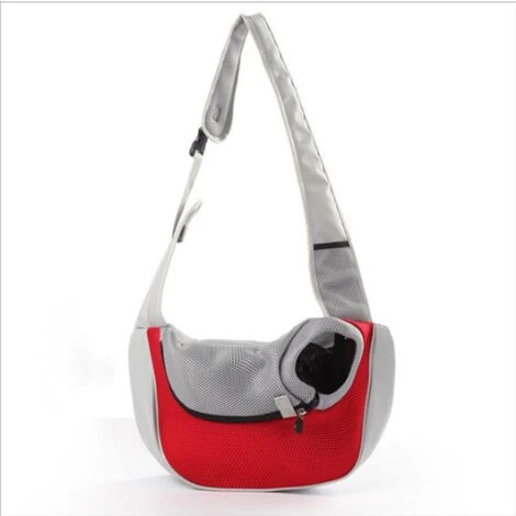 Triomphe Sac Pour Animaux De Compagnie, Sac à Bandoulière, Sac Pour Chien, Sac De Messager, étui De Transport, Rouge Et Gris S (40 X 22 X 10cm) 1 Triomphe Sac Pour Animaux De Compagnie, Sac à Bandoulière, Sac Pour Chien, Sac De Messager, étui De Transport, Rouge Et Gris S (40 X 22 X 10cm)