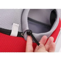 Triomphe Sac Pour Animaux De Compagnie, Sac à Bandoulière, Sac Pour Chien, Sac De Messager, étui De Transport, Rouge Et Gris S (40 X 22 X 10cm) 7 Triomphe Sac Pour Animaux De Compagnie, Sac à Bandoulière, Sac Pour Chien, Sac De Messager, étui De Transport, Rouge Et Gris S (40 X 22 X 10cm) -Promos Patto Chou Boutique 27807681 3