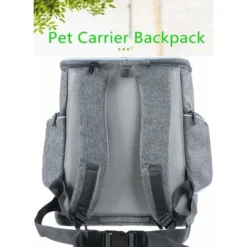 LITZEE Sac à Dos De Transport Pour Chien Et Chat Pour Animal De Compagnie Pet Carrier Pour Petit Pet En Plein Air Randonnée Camping -33x30x24cm -Promos Patto Chou Boutique 27988587 5