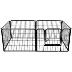 Parc Enclos Pour Petits Chiens Chiots Lapin Exterieur Interieur 80 X 60 Cm 6 Panneaux Avec Porte Noir 7 Parc Enclos Pour Petits Chiens Chiots Lapin Exterieur Interieur 80 X 60 Cm 6 Panneaux Avec Porte Noir -Promos Patto Chou Boutique 32327306 4
