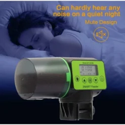 LITZEE Automatique Chargeur De Poisson Distributeur Pour Le Réservoir D'aquarium Minuterie Pour Vacances, Week-End, Vacances Convient Distributeur De Nourriture De Poisson De Capacité 200ml -Promos Patto Chou Boutique 32755221 4