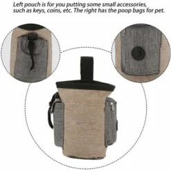 LangRay Pet Treat Bag Dog Obéissance Formation Pochette Taille Pet Reward Pouch Bait Bag Sac De Rangement Multifonctionnel Pour Animaux De Compagnie Avec Et Intégré Poop Sac Distributeur(Marron) 8 LangRay Pet Treat Bag Dog Obéissance Formation Pochette Taille Pet Reward Pouch Bait Bag Sac De Rangement Multifonctionnel Pour Animaux De Compagnie Avec Et Intégré Poop Sac Distributeur(Marron) -Promos Patto Chou Boutique 35806689 4