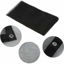 Filet Pour Voiture Pour Animaux Portable Filet De Protection Voiture Séparation Pour Chien Chat Filet Avec Crochets Et Cordes Grille De Séparation Universelle Pour Voiture 115cm62cm -Promos Patto Chou Boutique 36878895 3