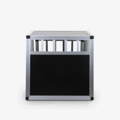 Caisse De Transport Pour Chiens Cage Rigide En Aluminium 54x69x50cm Skaut M -Promos Patto Chou Boutique 38891417 4