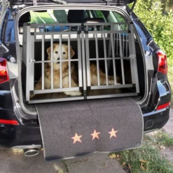 Caisse De Transport Double Pour Chien Cage Rigide En Aluminium 104x91x71cm Skaut XL 7 Caisse De Transport Double Pour Chien Cage Rigide En Aluminium 104x91x71cm Skaut XL -Promos Patto Chou Boutique 38891427 3