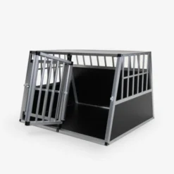 Caisse De Transport Double Pour Chien Cage Rigide En Aluminium 104x91x71cm Skaut XL 8 Caisse De Transport Double Pour Chien Cage Rigide En Aluminium 104x91x71cm Skaut XL -Promos Patto Chou Boutique 38891427 4