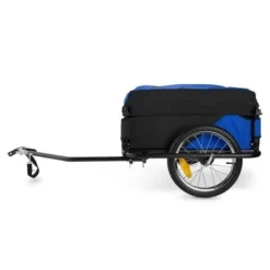 Mountee Attelage Pour Vélo Remorque 130l 60kg Tubes D'acier Bleu-noir -Promos Patto Chou Boutique 42753339 4