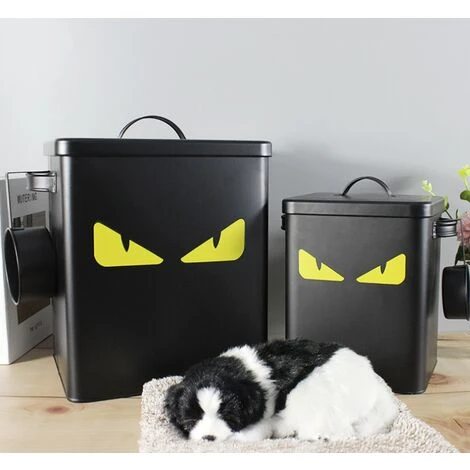 HANBING Meubles Pour Animaux De Compagnie, Seau Scellé étanche à L'humidité Pour Chiens Et Chats, Mini Noir 2 HANBING Meubles Pour Animaux De Compagnie, Seau Scellé étanche à L'humidité Pour Chiens Et Chats, Mini Noir – Image 2