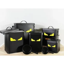 HANBING Meubles Pour Animaux De Compagnie, Seau Scellé étanche à L'humidité Pour Chiens Et Chats, Mini Noir 9 HANBING Meubles Pour Animaux De Compagnie, Seau Scellé étanche à L'humidité Pour Chiens Et Chats, Mini Noir -Promos Patto Chou Boutique 43595448 5