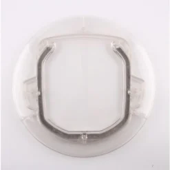 HANBING Peut Contrôler La Direction D'entrée Et De Sortie Porte Pour Animaux De Compagnie Fournitures Pour Animaux De Compagnie Chat Et Chien Porte Pour Animaux De Compagnie Chenil Créatif Pour Chat (transparent)