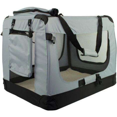 Sac De Transport Pour Animaux Differentes Tailles Differents Poids Pliable Gris BalÀ Mobiclinic 2 Sac De Transport Pour Animaux Differentes Tailles Differents Poids Pliable Gris BalÀ Mobiclinic – Image 2