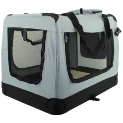 Sac De Transport Pour Animaux Differentes Tailles Differents Poids Pliable Gris BalÀ Mobiclinic