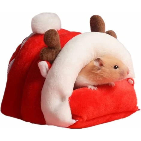 Betterlife Gemütlicher Meerschweinchenzwinger – Hamster – Gemütliche Hängematte Für Kleintiere – Plüschhaus – Chinchilla-Hängematte – Rettungskäfig-Zubehör – Ratte – Schlafnest – 18 Cm X 18 Cm X 16 Cm 1 Betterlife Gemütlicher Meerschweinchenzwinger – Hamster – Gemütliche Hängematte Für Kleintiere – Plüschhaus – Chinchilla-Hängematte – Rettungskäfig-Zubehör – Ratte – Schlafnest – 18 Cm X 18 Cm X 16 Cm