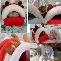 Betterlife Gemütlicher Meerschweinchenzwinger – Hamster – Gemütliche Hängematte Für Kleintiere – Plüschhaus – Chinchilla-Hängematte – Rettungskäfig-Zubehör – Ratte – Schlafnest – 18 Cm X 18 Cm X 16 Cm 9 Betterlife Gemütlicher Meerschweinchenzwinger – Hamster – Gemütliche Hängematte Für Kleintiere – Plüschhaus – Chinchilla-Hängematte – Rettungskäfig-Zubehör – Ratte – Schlafnest – 18 Cm X 18 Cm X 16 Cm -Promos Patto Chou Boutique 46884164 5