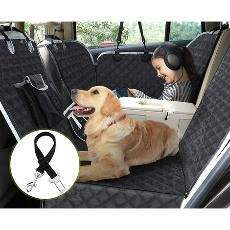 Housse De Siège De Voiture Pour Chien, Housse De Coffre De Voiture Pour Chien Imperméable Anti-déchirure Avec Fenêtre De Visualisation, Sac De Rangement,Compatible Avec Les Accoudoirs, Pecute (146x136 1 Housse De Siège De Voiture Pour Chien, Housse De Coffre De Voiture Pour Chien Imperméable Anti-déchirure Avec Fenêtre De Visualisation, Sac De Rangement,Compatible Avec Les Accoudoirs, Pecute (146x136