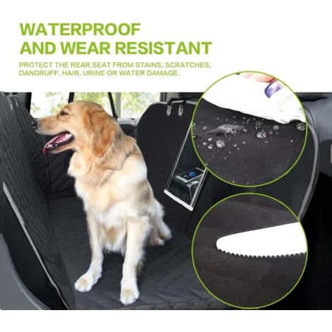 Housse De Siège De Voiture Pour Chien, Housse De Coffre De Voiture Pour Chien Imperméable Anti-déchirure Avec Fenêtre De Visualisation, Sac De Rangement,Compatible Avec Les Accoudoirs, Pecute (146x136 2 Housse De Siège De Voiture Pour Chien, Housse De Coffre De Voiture Pour Chien Imperméable Anti-déchirure Avec Fenêtre De Visualisation, Sac De Rangement,Compatible Avec Les Accoudoirs, Pecute (146x136 – Image 2