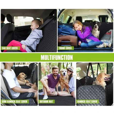Housse De Siège De Voiture Pour Chien, Housse De Coffre De Voiture Pour Chien Imperméable Anti-déchirure Avec Fenêtre De Visualisation, Sac De Rangement,Compatible Avec Les Accoudoirs, Pecute (146x136 5 Housse De Siège De Voiture Pour Chien, Housse De Coffre De Voiture Pour Chien Imperméable Anti-déchirure Avec Fenêtre De Visualisation, Sac De Rangement,Compatible Avec Les Accoudoirs, Pecute (146x136 – Image 5