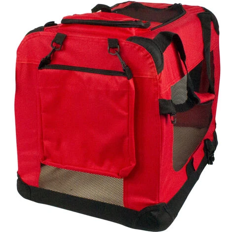 Porte-animaux Differentes Tailles Differents Poids Pliable Rouge BalÀ Mobiclinic 2 Porte-animaux Differentes Tailles Differents Poids Pliable Rouge BalÀ Mobiclinic – Image 2