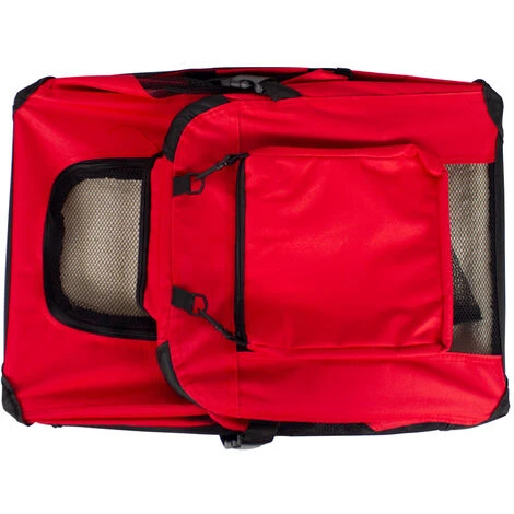 Porte-animaux Differentes Tailles Differents Poids Pliable Rouge BalÀ Mobiclinic 5 Porte-animaux Differentes Tailles Differents Poids Pliable Rouge BalÀ Mobiclinic – Image 5