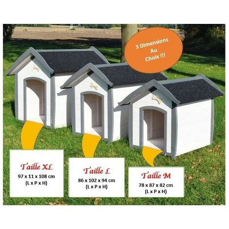 Niche Chien En Bois Moderne De Haute Qualite BELLA 222 Taille L 86 X 102 X 94 Cm 5 Niche Chien En Bois Moderne De Haute Qualite BELLA 222 Taille L 86 X 102 X 94 Cm – Image 5