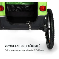 Corgi 2-en-1 Remorque Pour Chien Et Poussette Oxford 600D Tube D'acier Fanion D'avertissement -Promos Patto Chou Boutique 50821615 4