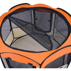 Parc Pour Chien Chat Pliable,Pet House Tent Pliable ,Pet Chiot Chien Orange 7 Parc Pour Chien Chat Pliable,Pet House Tent Pliable ,Pet Chiot Chien Orange -Promos Patto Chou Boutique 51649999 3