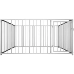 Chenil Extérieur Cage Enclos Parc Animaux Chien D'extérieur Pour Chiens 100 Cm -Promos Patto Chou Boutique 53834288 3