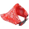 Collier Bandana Reglable Pour Chien Rouge