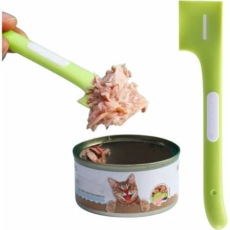 MINKUROW Cuillère À Nourriture Pour Animaux De Compagnie - Cuillère À Nourriture Pour Animaux Tpr De Grande Capacité,Cuillère À Nourriture Pour Chat Avec Prise En Main Confortable Pour Chiens(Vert) 5 MINKUROW Cuillère À Nourriture Pour Animaux De Compagnie - Cuillère À Nourriture Pour Animaux Tpr De Grande Capacité,Cuillère À Nourriture Pour Chat Avec Prise En Main Confortable Pour Chiens(Vert) – Image 5