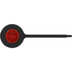 Ecarteur De Danger Noir Vélo Avec Catadioptre Réfléchissant Sécurité Visibilité Remorque Cycle Mixte Rabattable