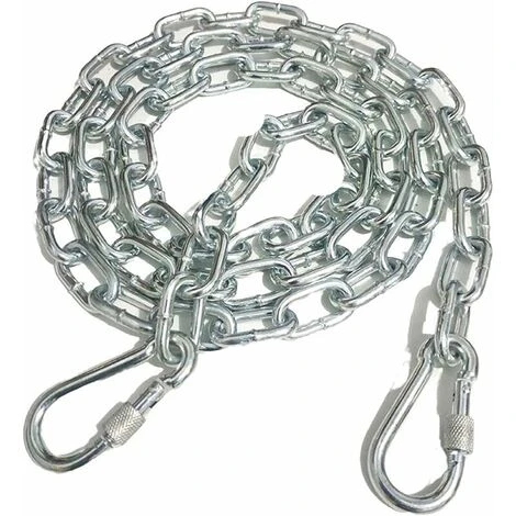 Laisse Pour Chien En Métal - Robuste - Pour Chiens De Grande Taille Moyenne - 4 Mm - 4 M 1 Laisse Pour Chien En Métal - Robuste - Pour Chiens De Grande Taille Moyenne - 4 Mm - 4 M