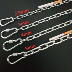 Laisse Pour Chien En Métal - Robuste - Pour Chiens De Grande Taille Moyenne - 4 Mm - 4 M 7 Laisse Pour Chien En Métal - Robuste - Pour Chiens De Grande Taille Moyenne - 4 Mm - 4 M -Promos Patto Chou Boutique 64221822 3