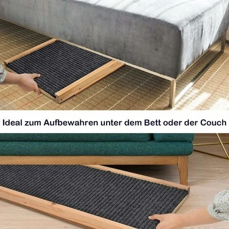 100 Cm De Long Marches En Bois Pour Chien Rampe Pour Chien Rampe Réglable En Hauteur Pour Voiture Pour Grand Chien Rampe Pour Animal De Compagnie, Anti-dérapant 4 100 Cm De Long Marches En Bois Pour Chien Rampe Pour Chien Rampe Réglable En Hauteur Pour Voiture Pour Grand Chien Rampe Pour Animal De Compagnie, Anti-dérapant – Image 4